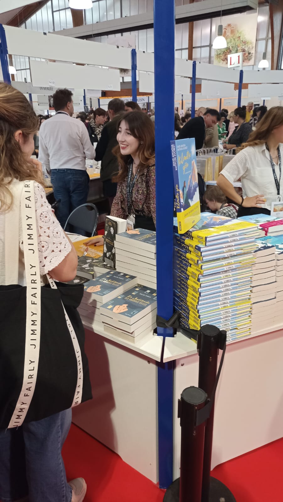 Pauline Perrier - dédicace foire du livre de Brive 2026